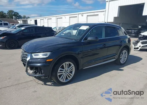 2018 Audi Q5 2.0T Premium/2.0T Tech Premium z USA, uszkodzony, nr VIN WA1BNAFY1J2121259